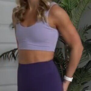 Balance Athletica Ascend Lilac Sports Bra (Summit Collection)